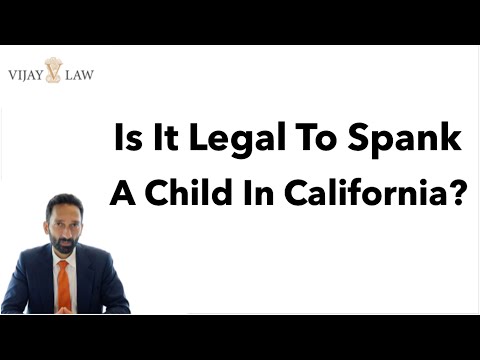 Is It Legal To Spank A Child In California?