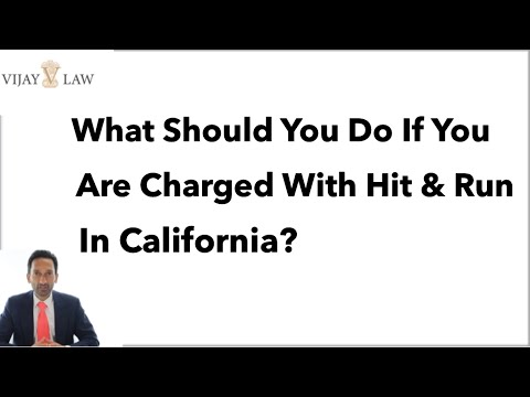 What Should You Do If You’re Charged With Hit & Run In California?